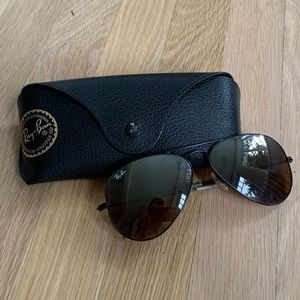 Ray-Ban Aviator Classic, Polished Gunmetal, Large